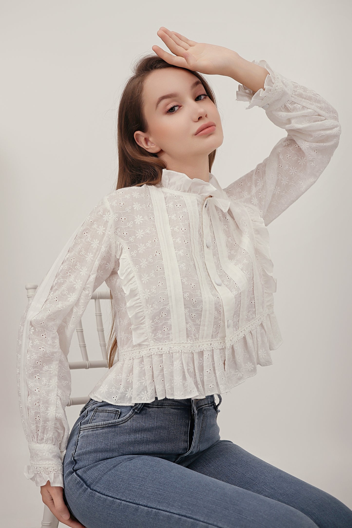 Celeste Embroidered Blouse