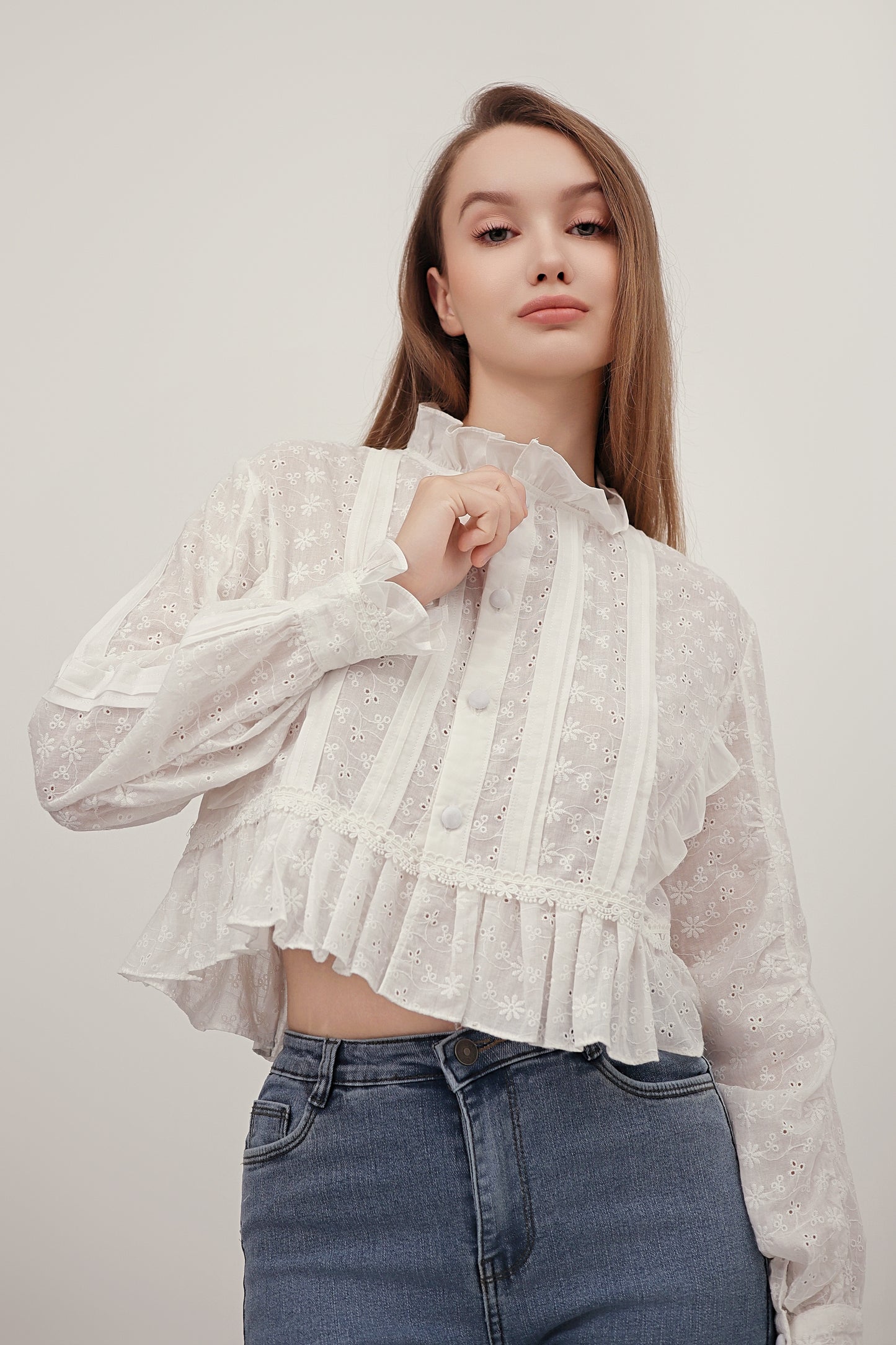 Celeste Embroidered Blouse