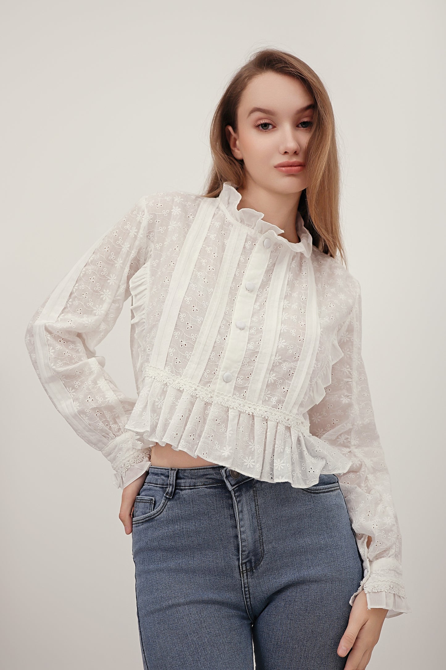 Celeste Embroidered Blouse