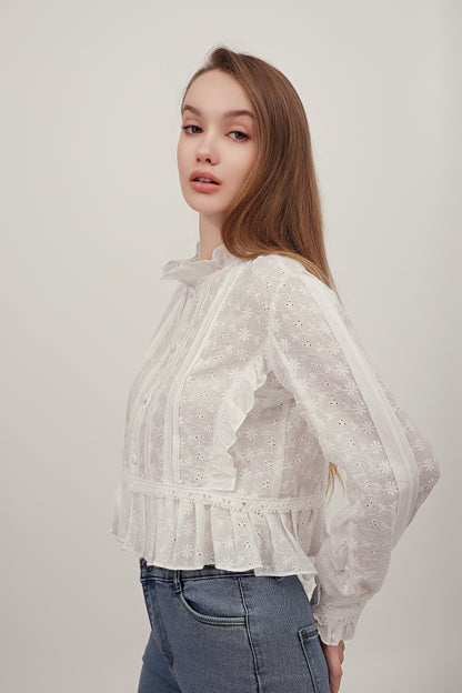 Celeste Embroidered Blouse